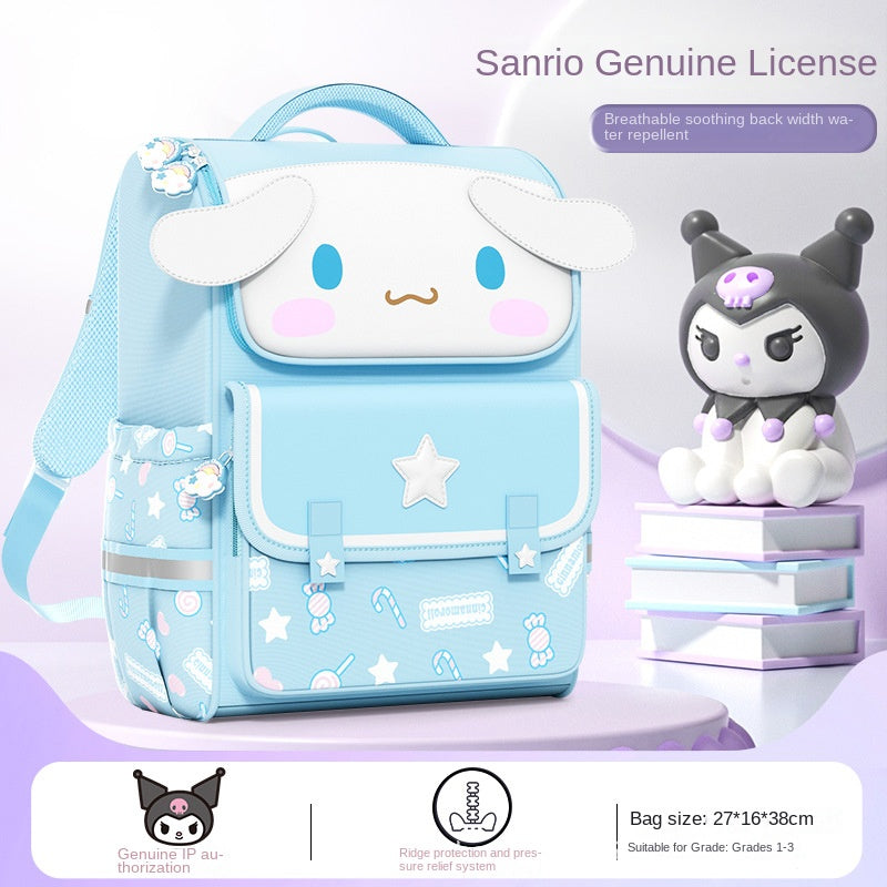 Cromi Backpack for Girls and Children in Grades 1-6 - Spine Protection and Load Reduction